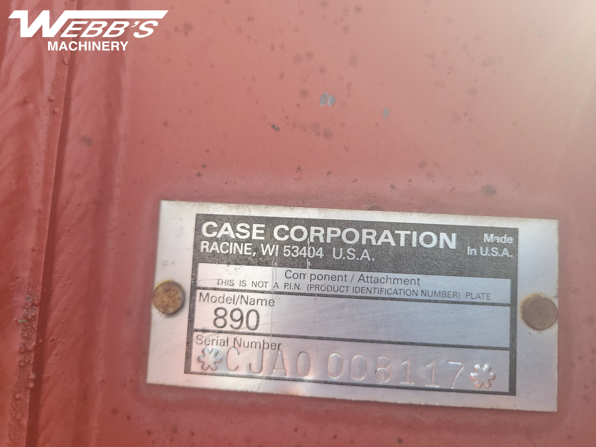1995 Case IH 7210 Tractor
