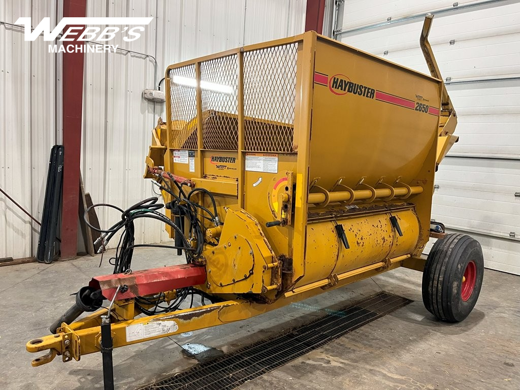 2012 Haybuster 2650 Bale Processor