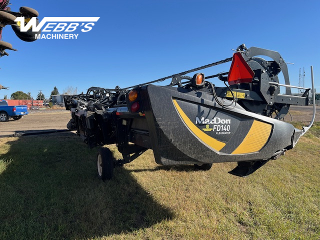 2018 MacDon FD140 Header Combine
