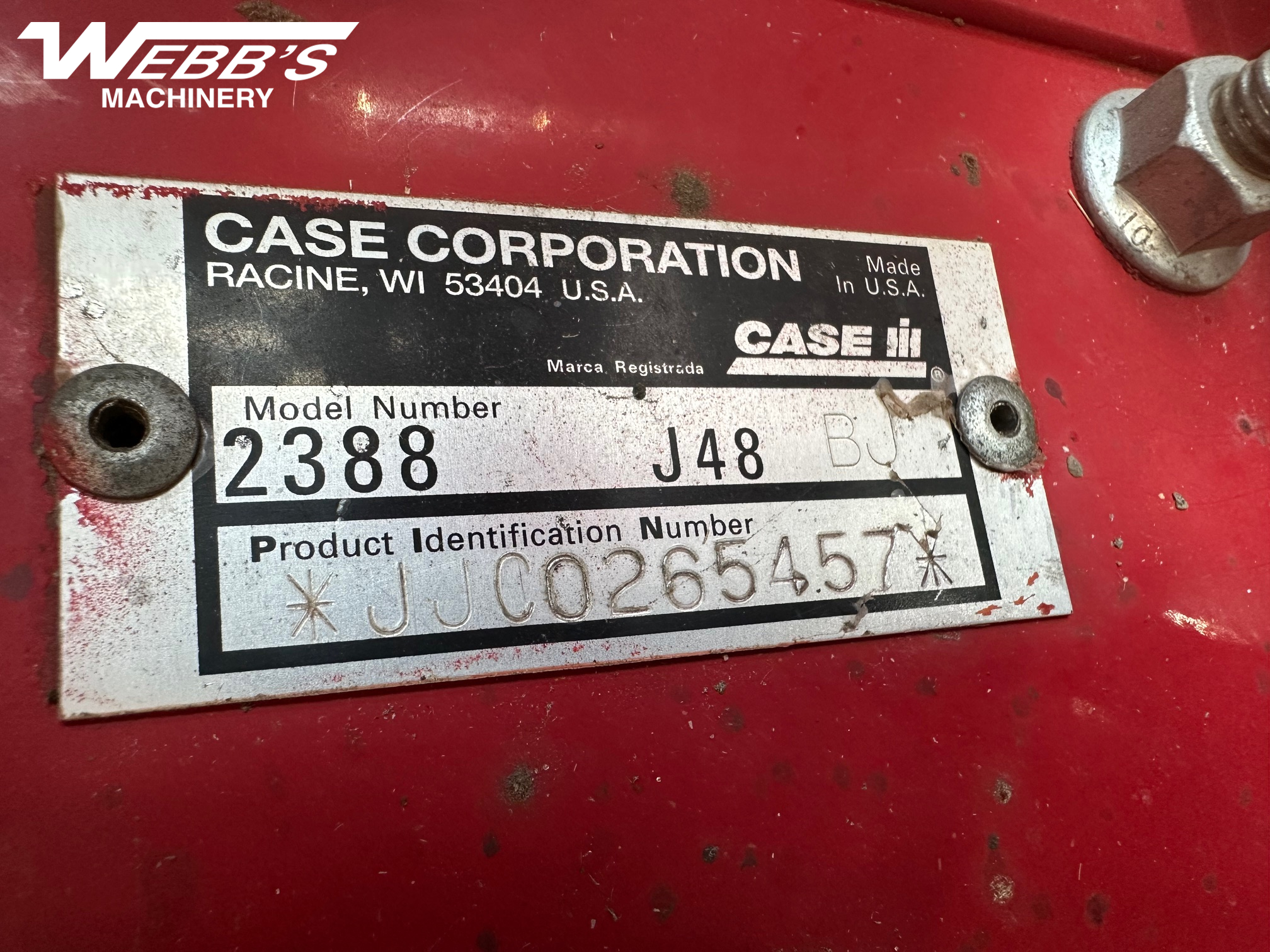 1999 Case IH 2388 Combine