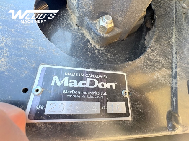 2016 MacDon FD75-40 Header Draper Flex