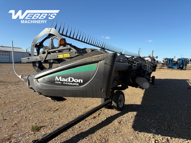 2016 MacDon FD75-40 Header Draper Flex