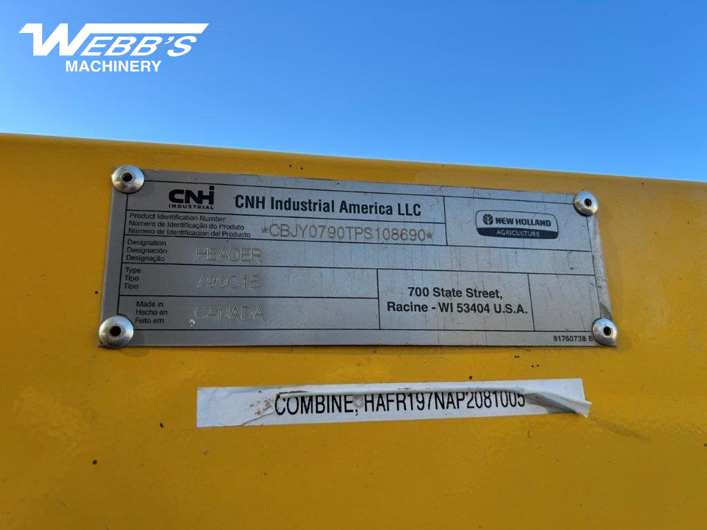 2023 New Holland CR10.90Z Combine