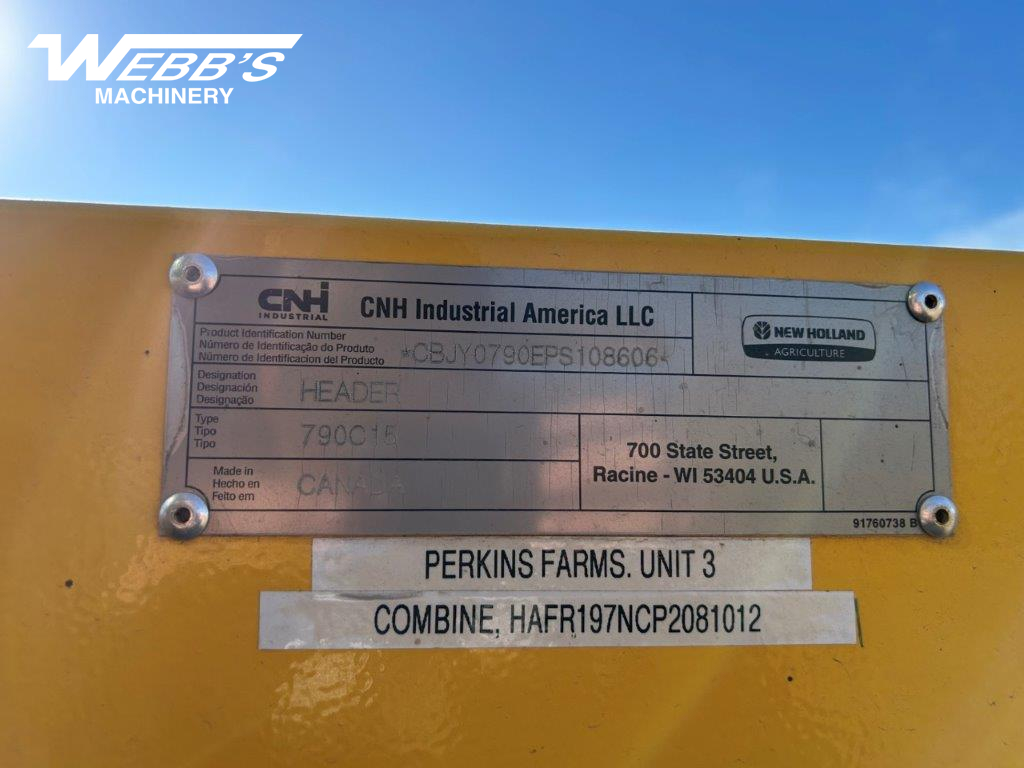 2023 New Holland CR10.90Z Combine