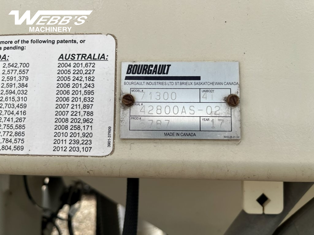 2015 Bourgault 3320-66/71300 Air Drill