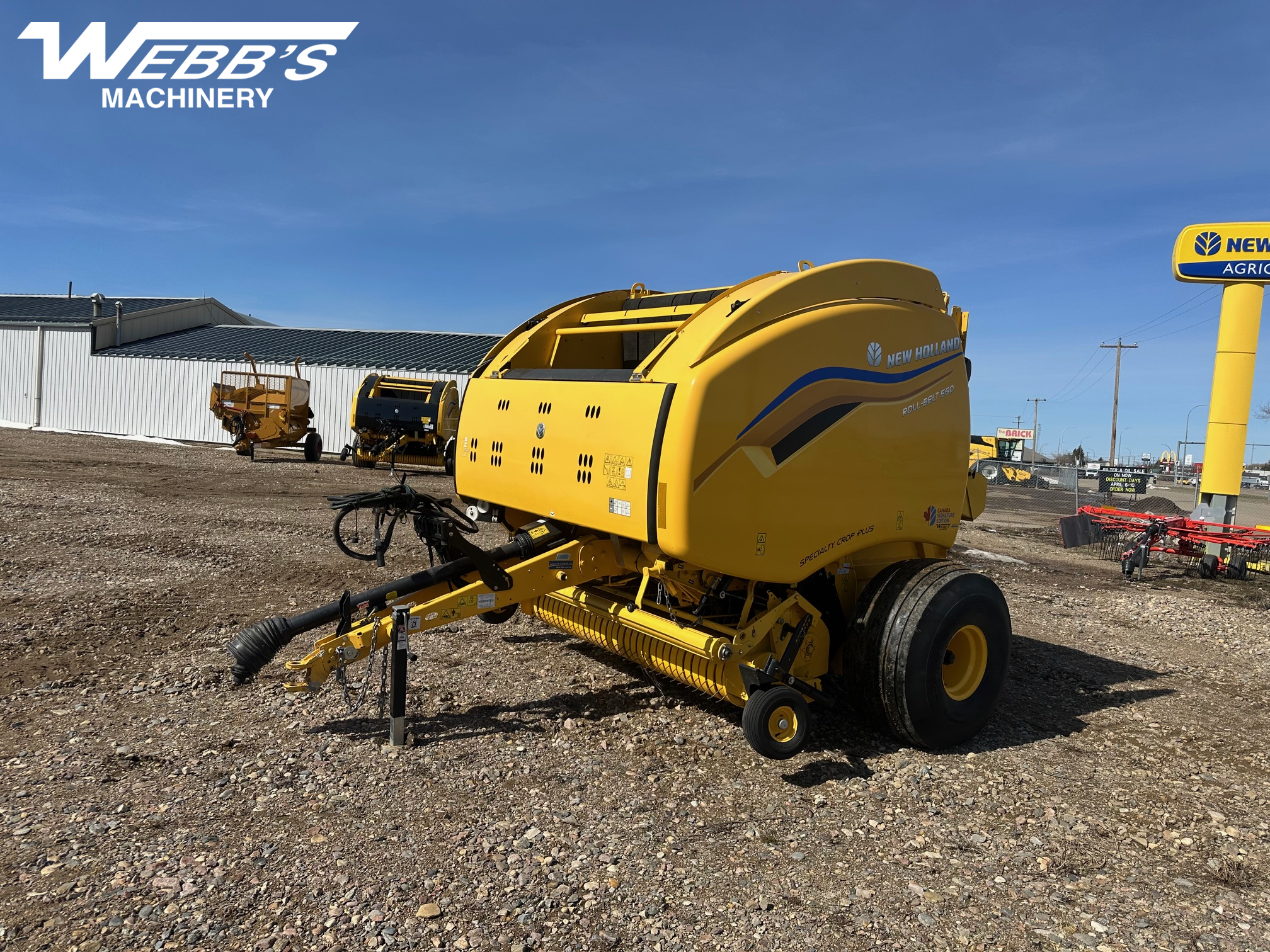 2023 New Holland Rollbelt 560 Baler/Round