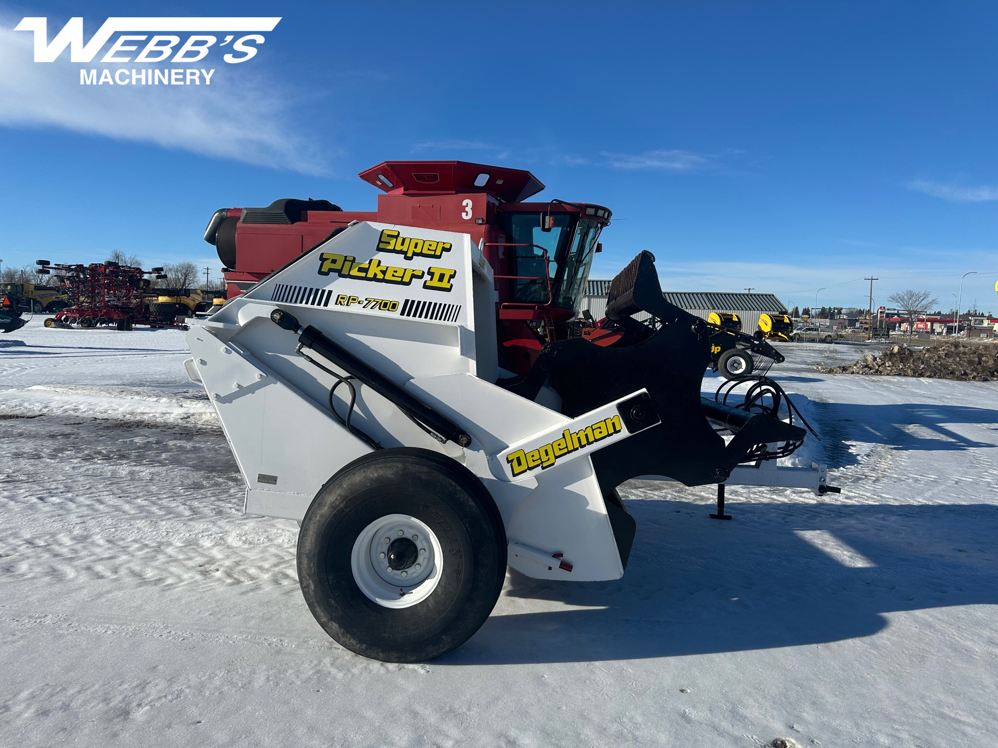 1988 Degelman RP7700 Rock Picker