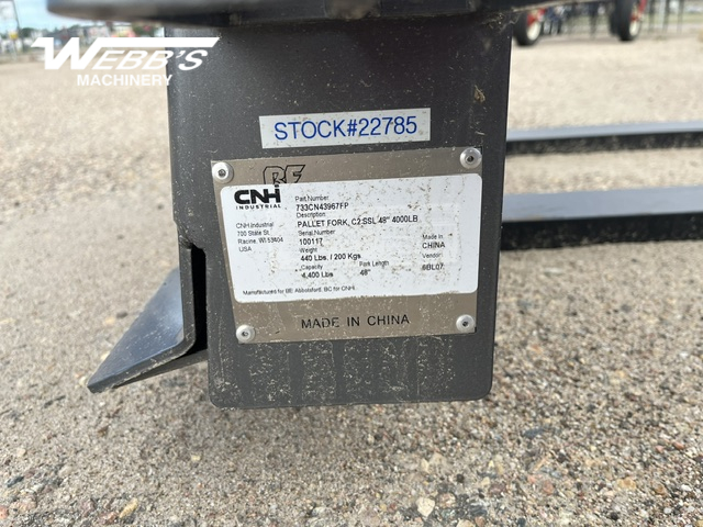 2026 New Holland 733CN43967FP Pallet Fork