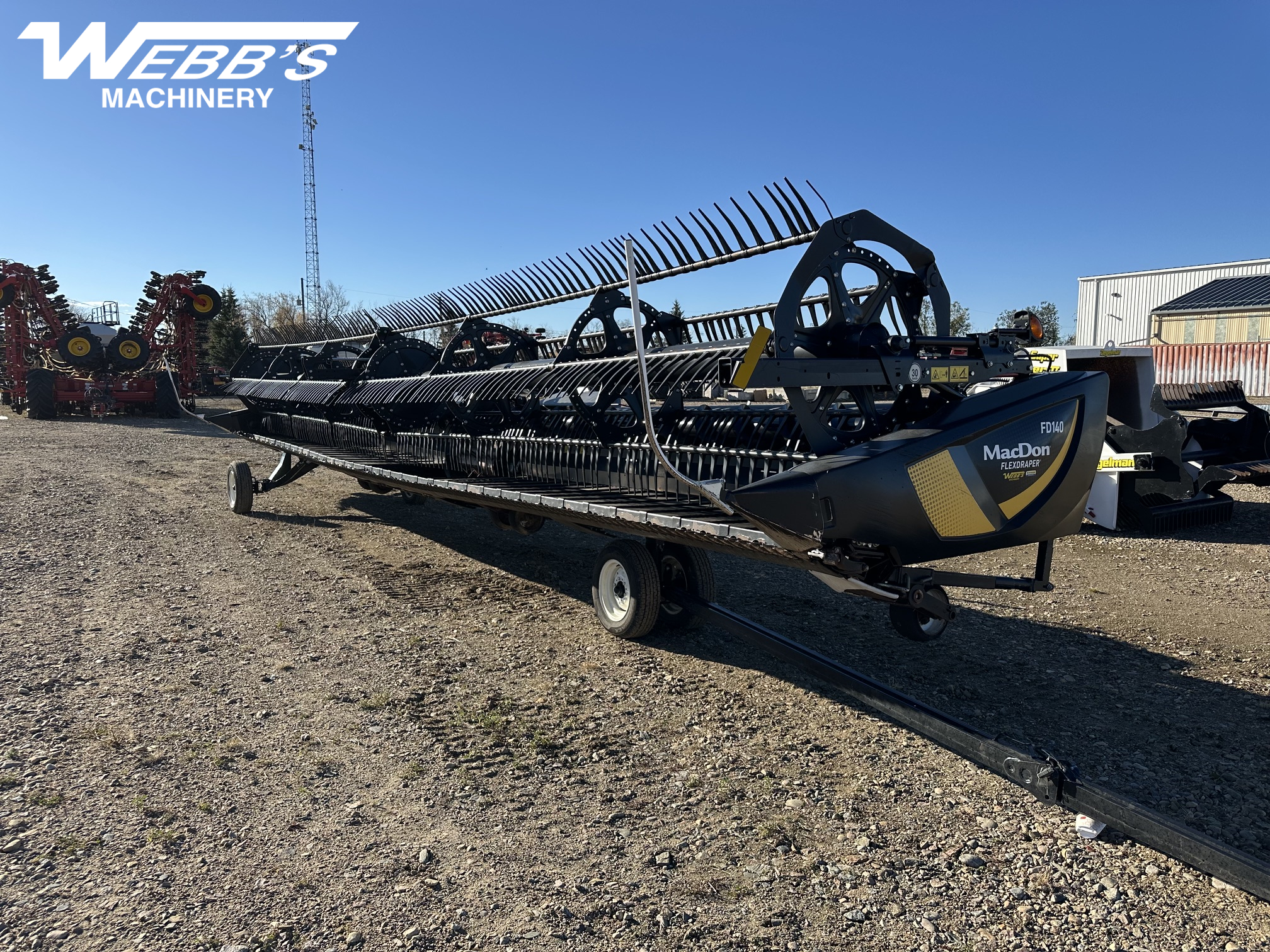 2021 MacDon FD140 Header Combine