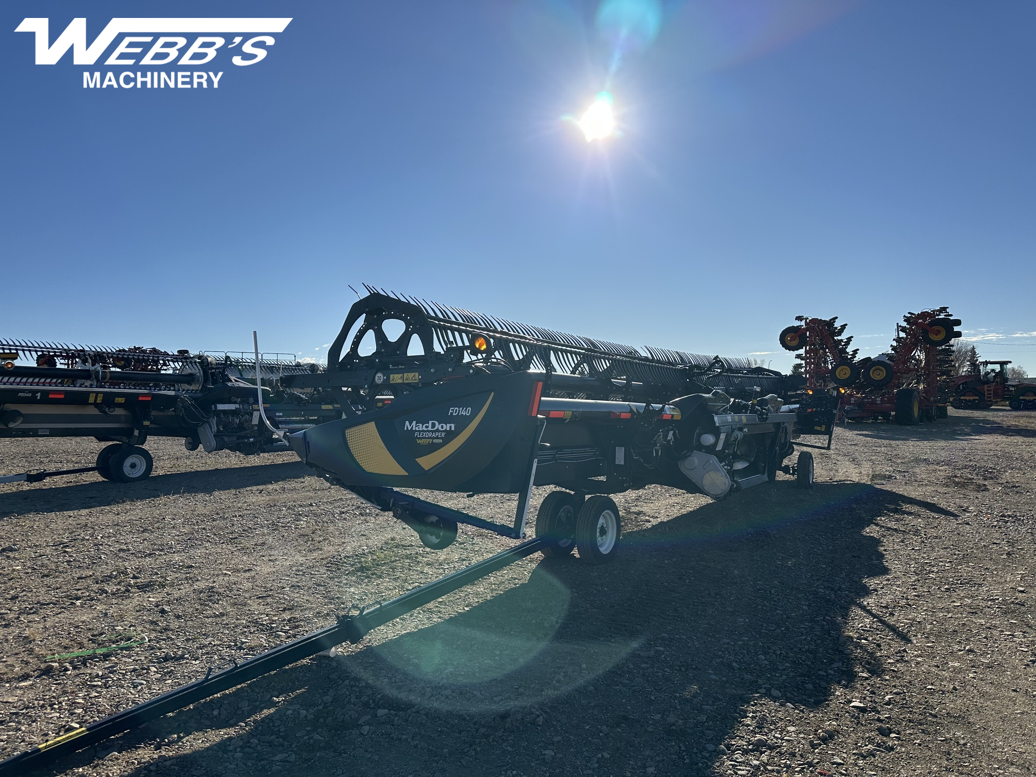 2021 MacDon FD140 Header Combine