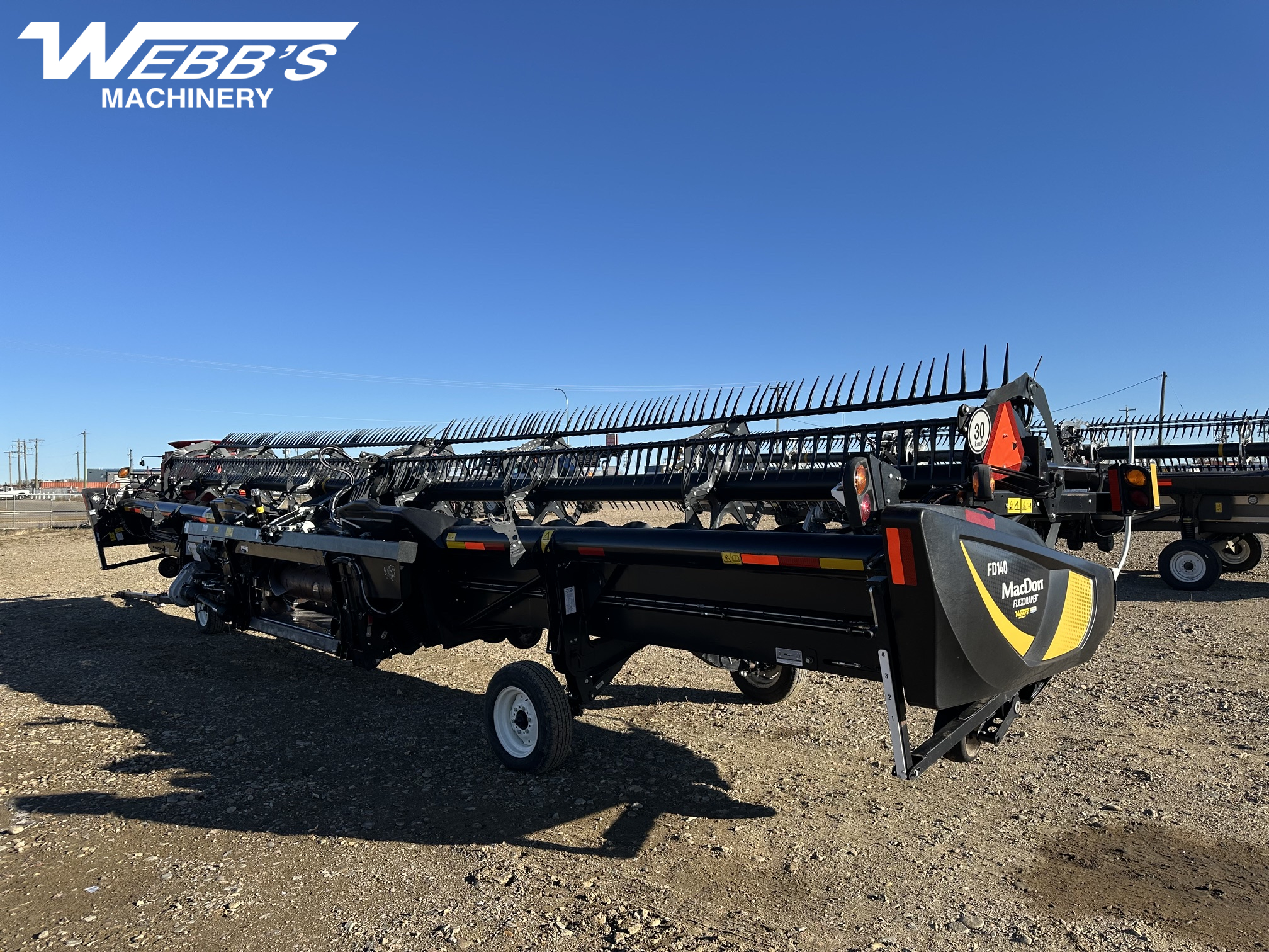2021 MacDon FD140 Header Combine