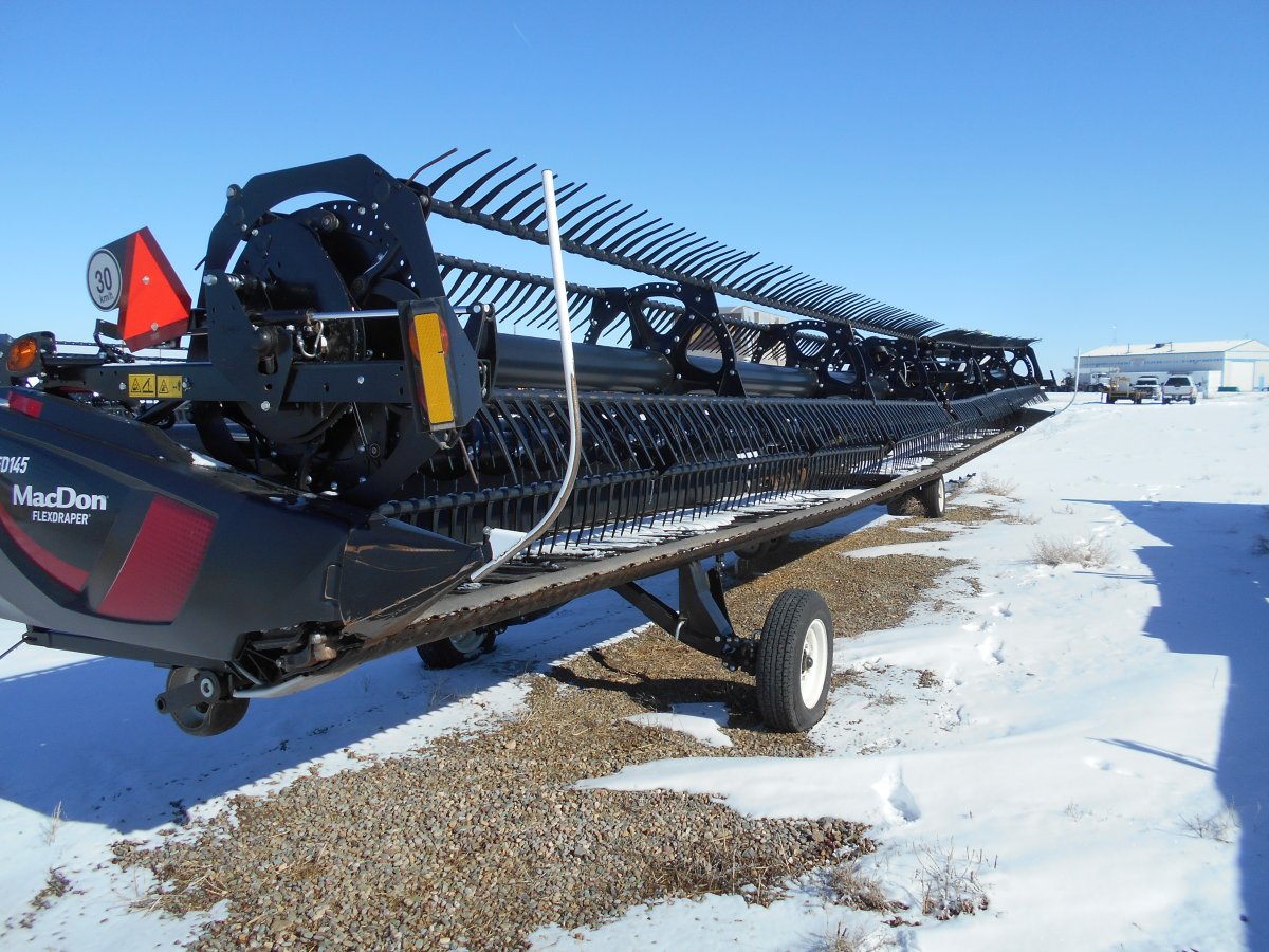 2022 MacDon FD145 Header Combine