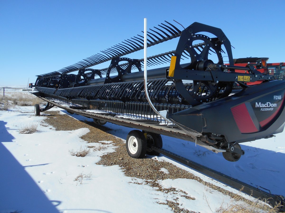 2022 MacDon FD145 Header Combine