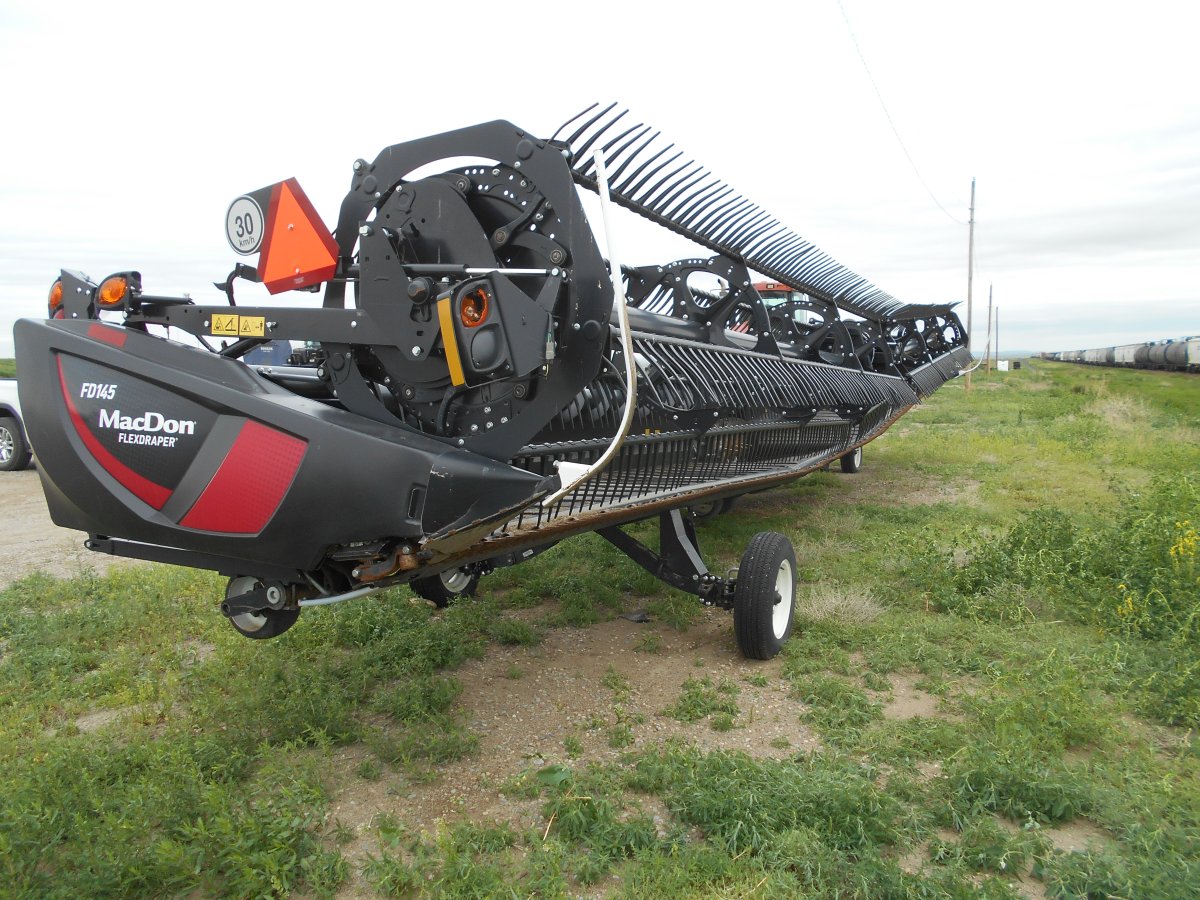 2021 MacDon FD145 Header Combine