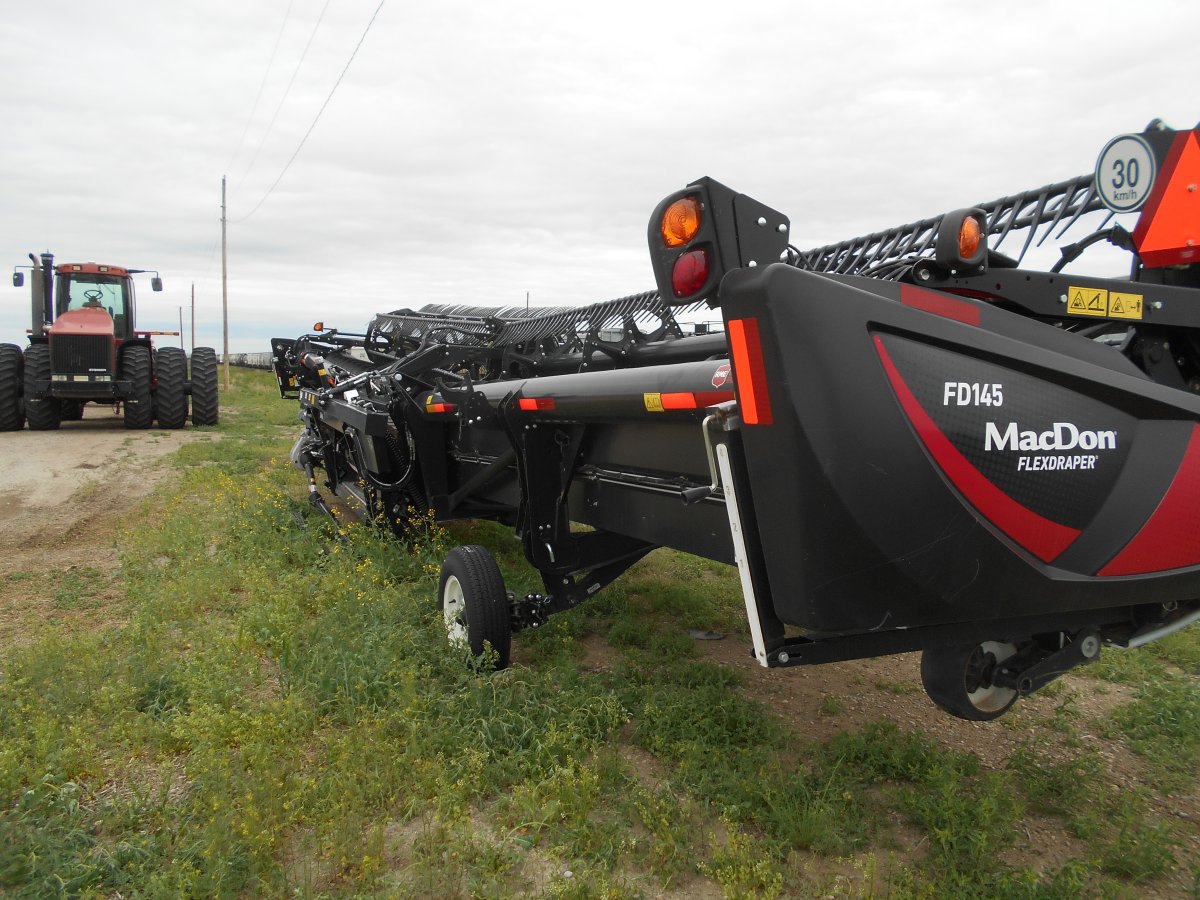 2021 MacDon FD145 Header Combine