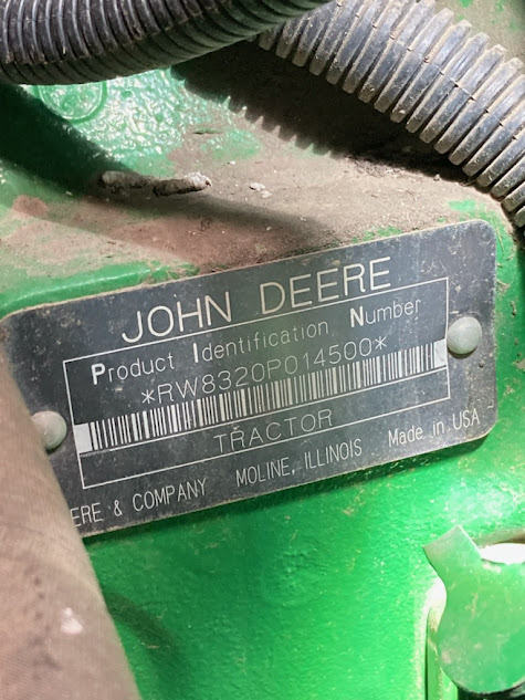 2003 John Deere 8320 Tractor