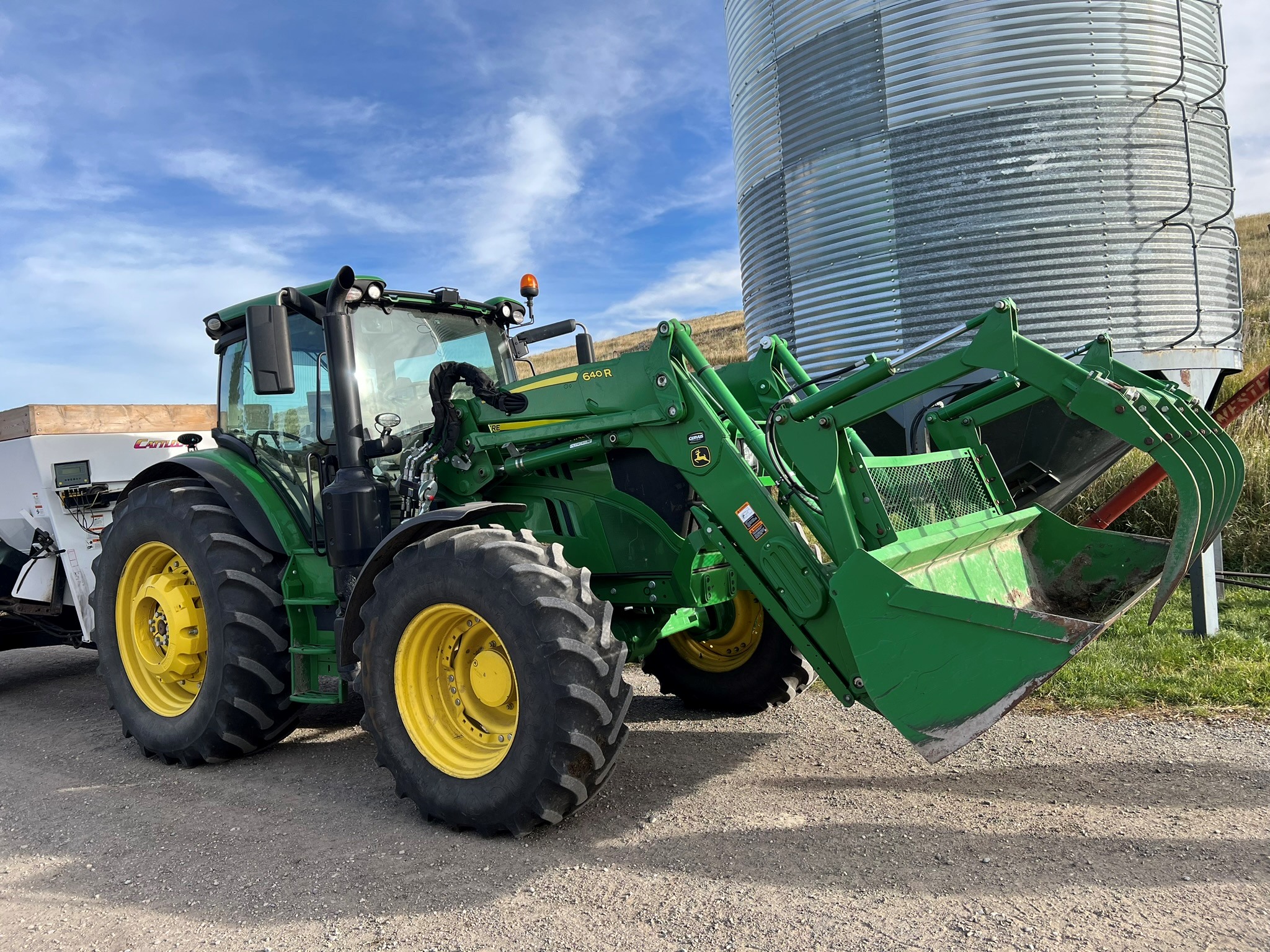 2018 John Deere 6155R Tractor