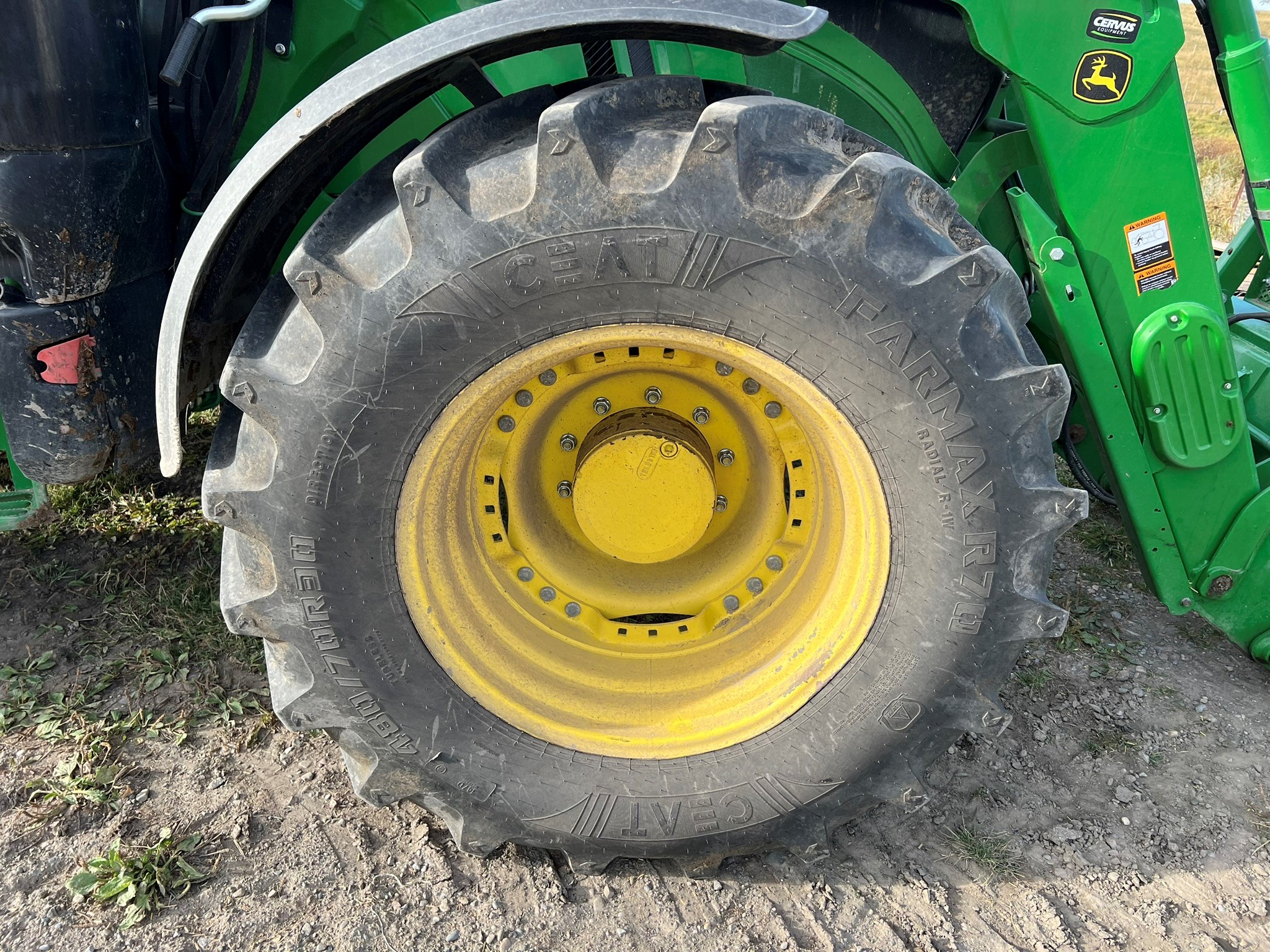 2018 John Deere 6155R Tractor