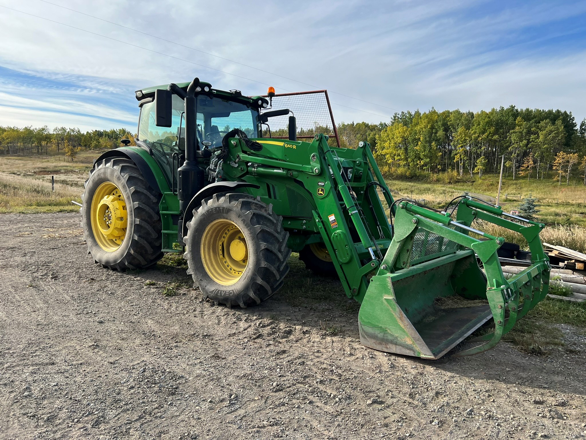 2018 John Deere 6155R Tractor