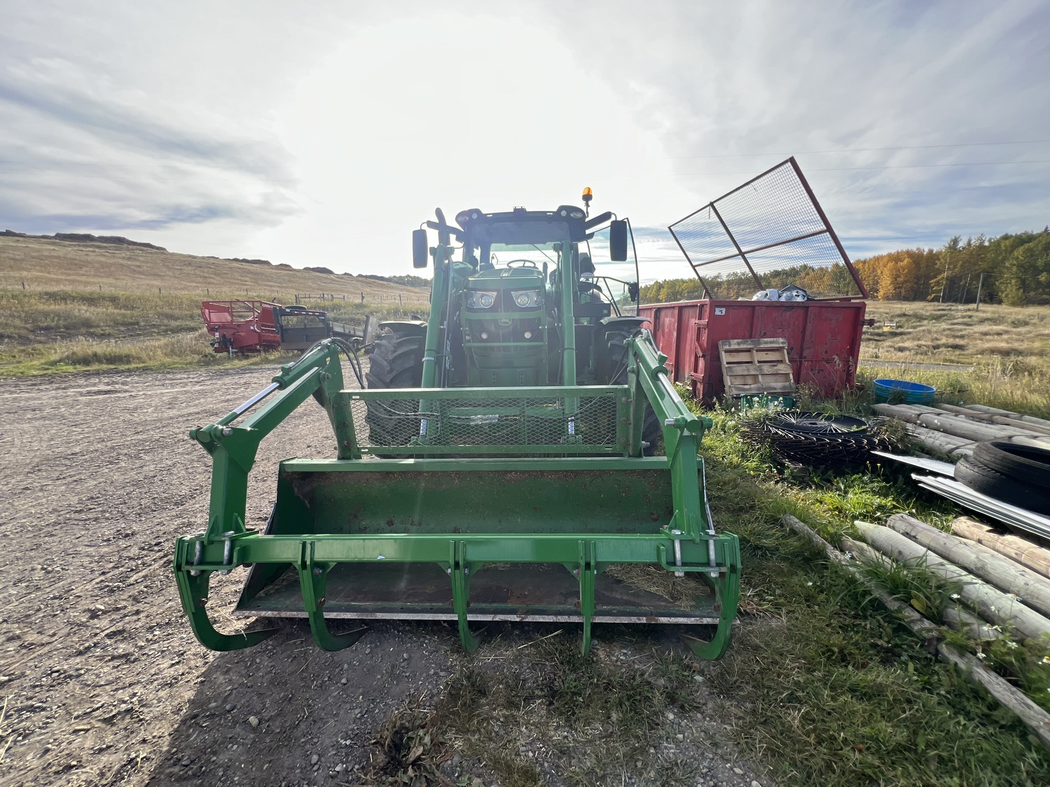 2018 John Deere 6155R Tractor