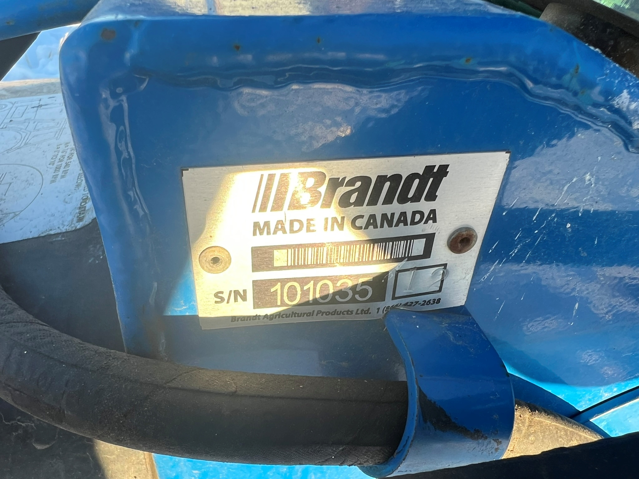 2012 Brandt 1073 Grain Auger