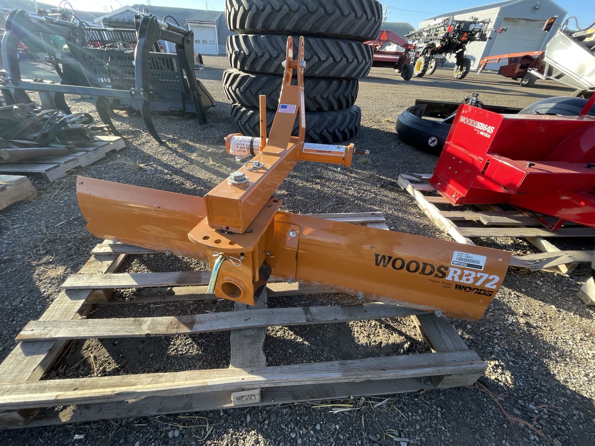 2014 Woods RB72 Blade Rear