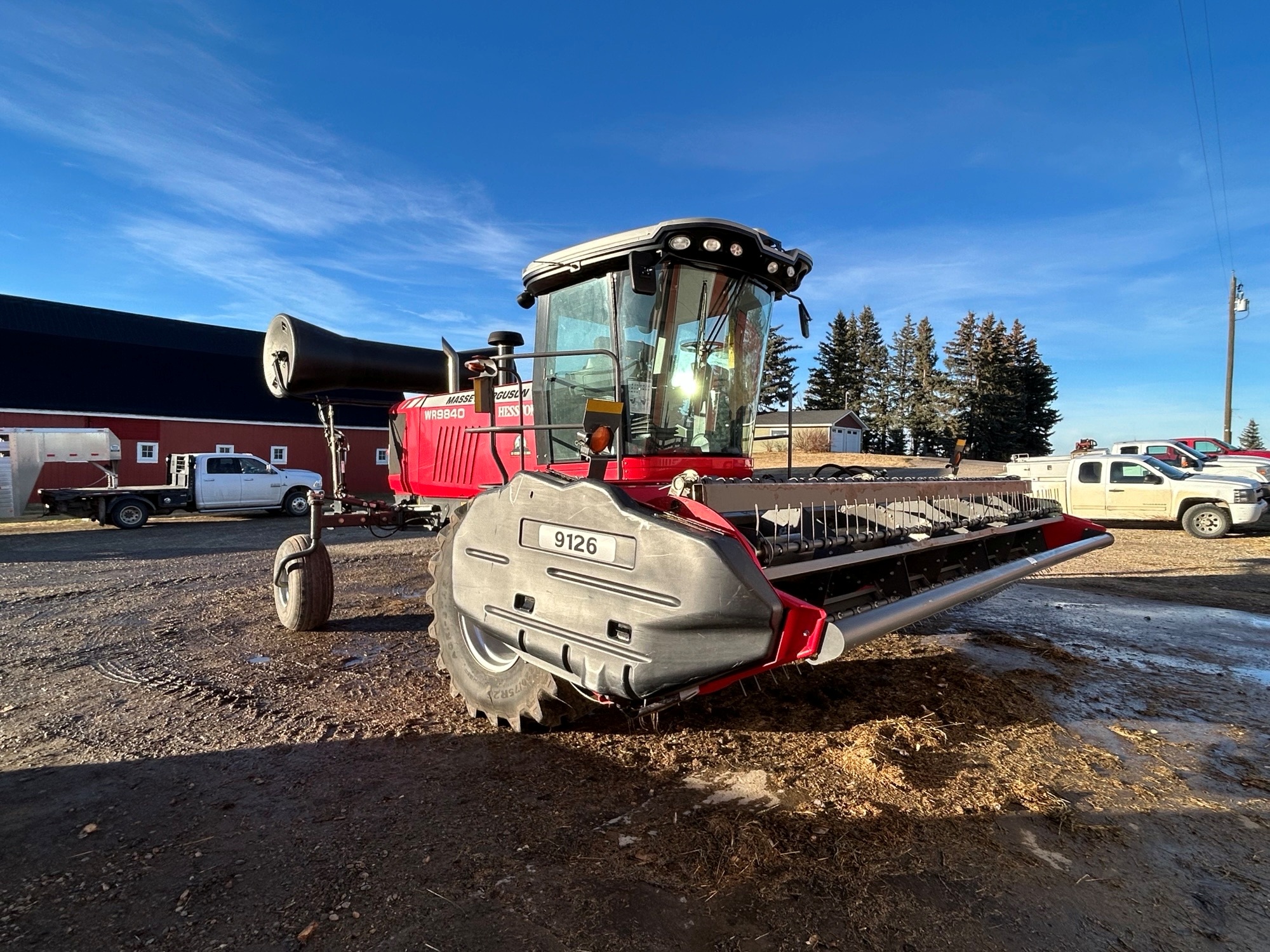 2016 Massey Ferguson WR9840 Windrower