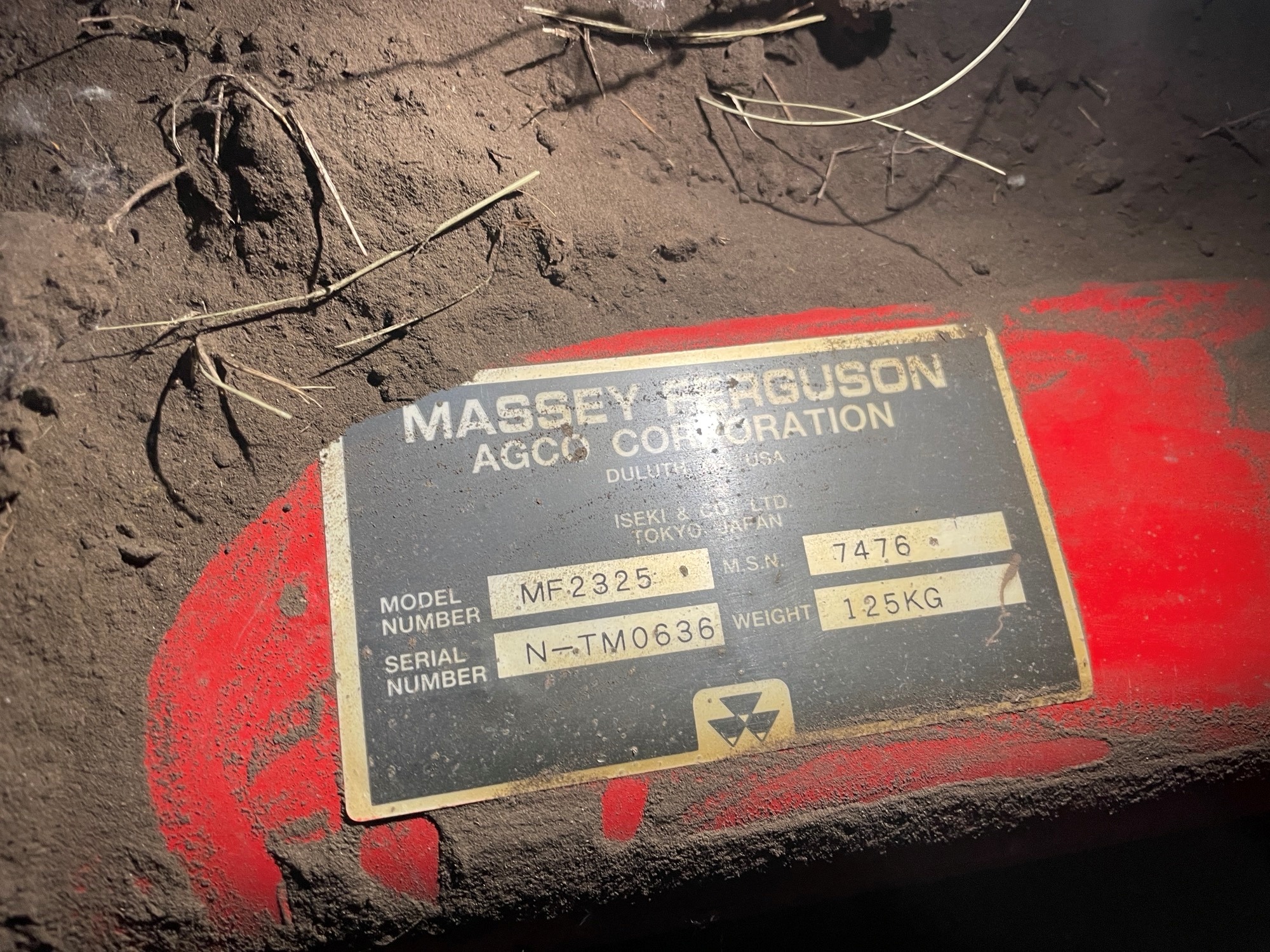 2009 Massey Ferguson GC2400 Tractor Compact