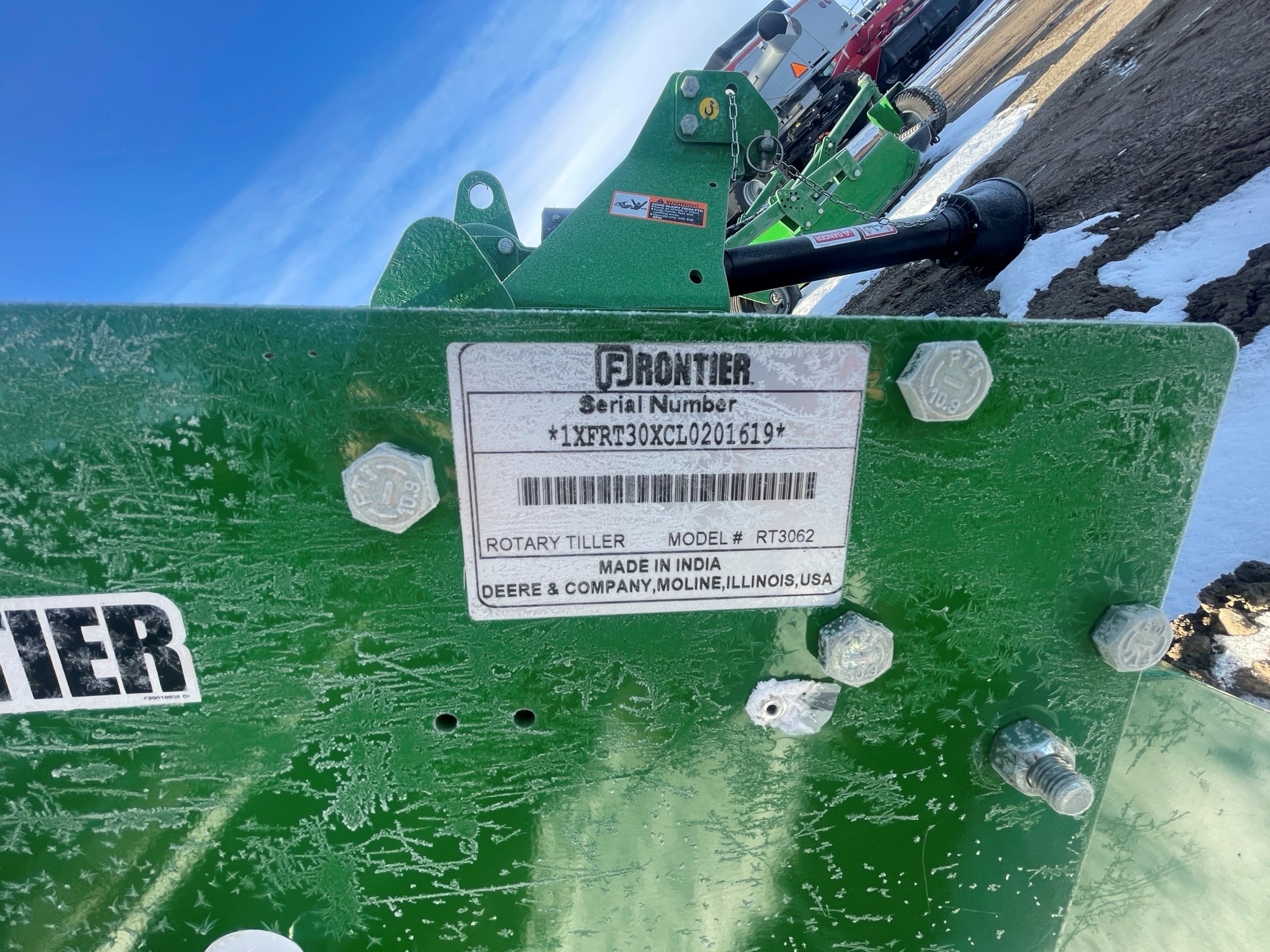 2014 Frontier RT3062 Rotary Tiller