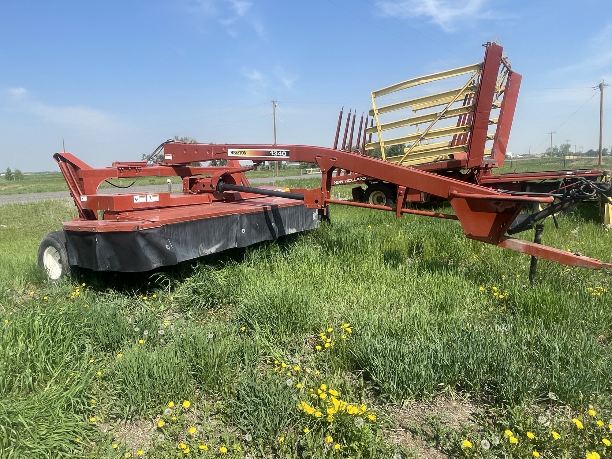 1999 AGCO Hesston 1340 Mower Conditioner/Disc