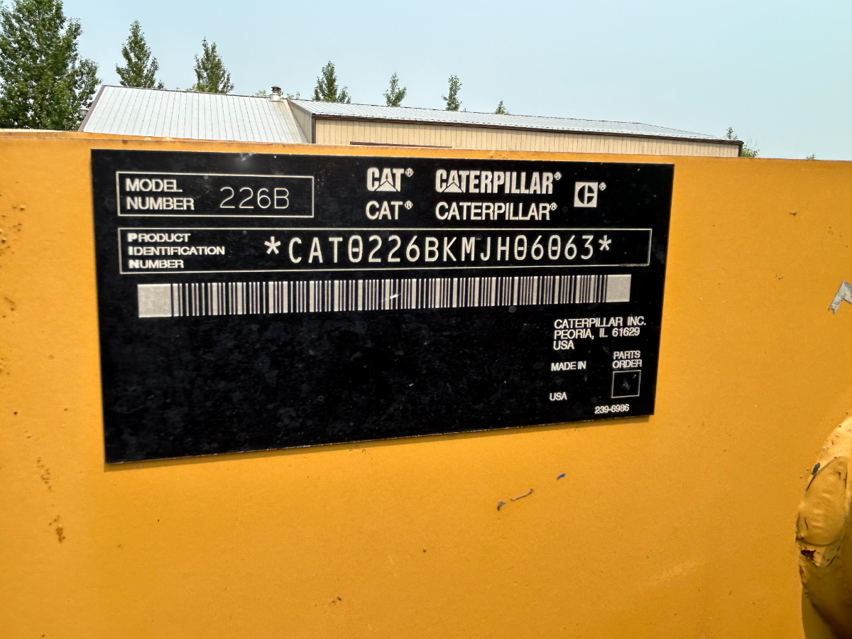 2006 Caterpillar 226B Skid Steer Loader