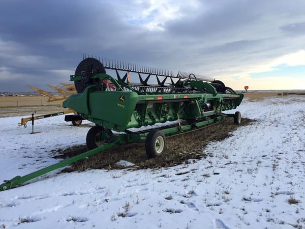 2015 John Deere 640FD Header Combine