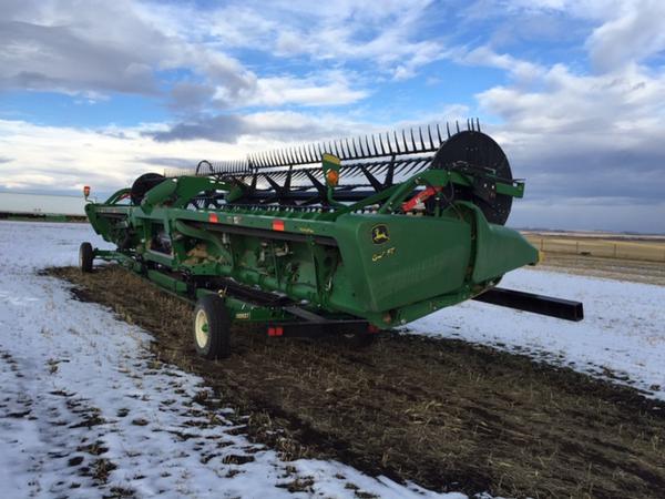 2015 John Deere 640FD Header Combine