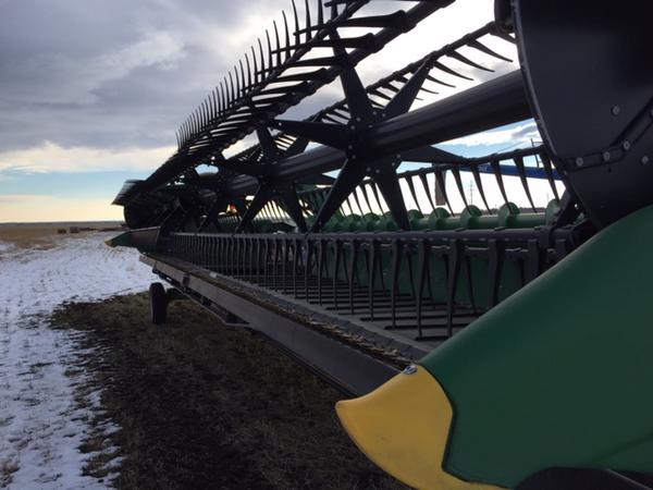 2015 John Deere 640FD Header Combine