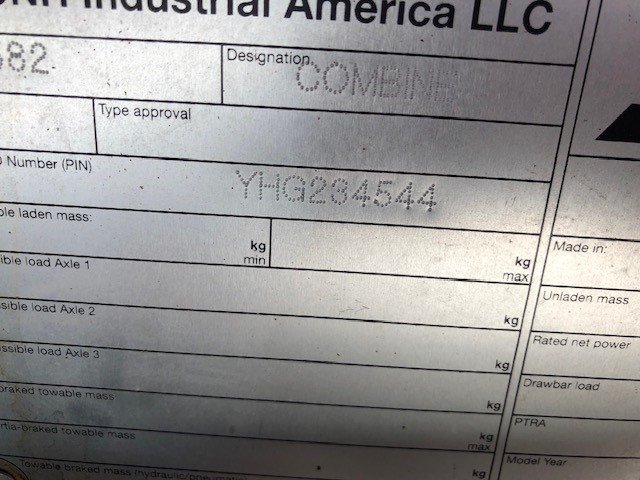 2017 Case 8240 Combine