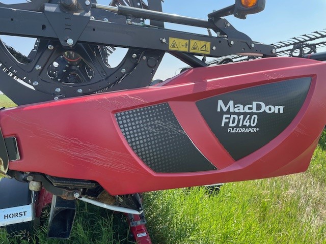 2021 MacDon FD140 Header Combine