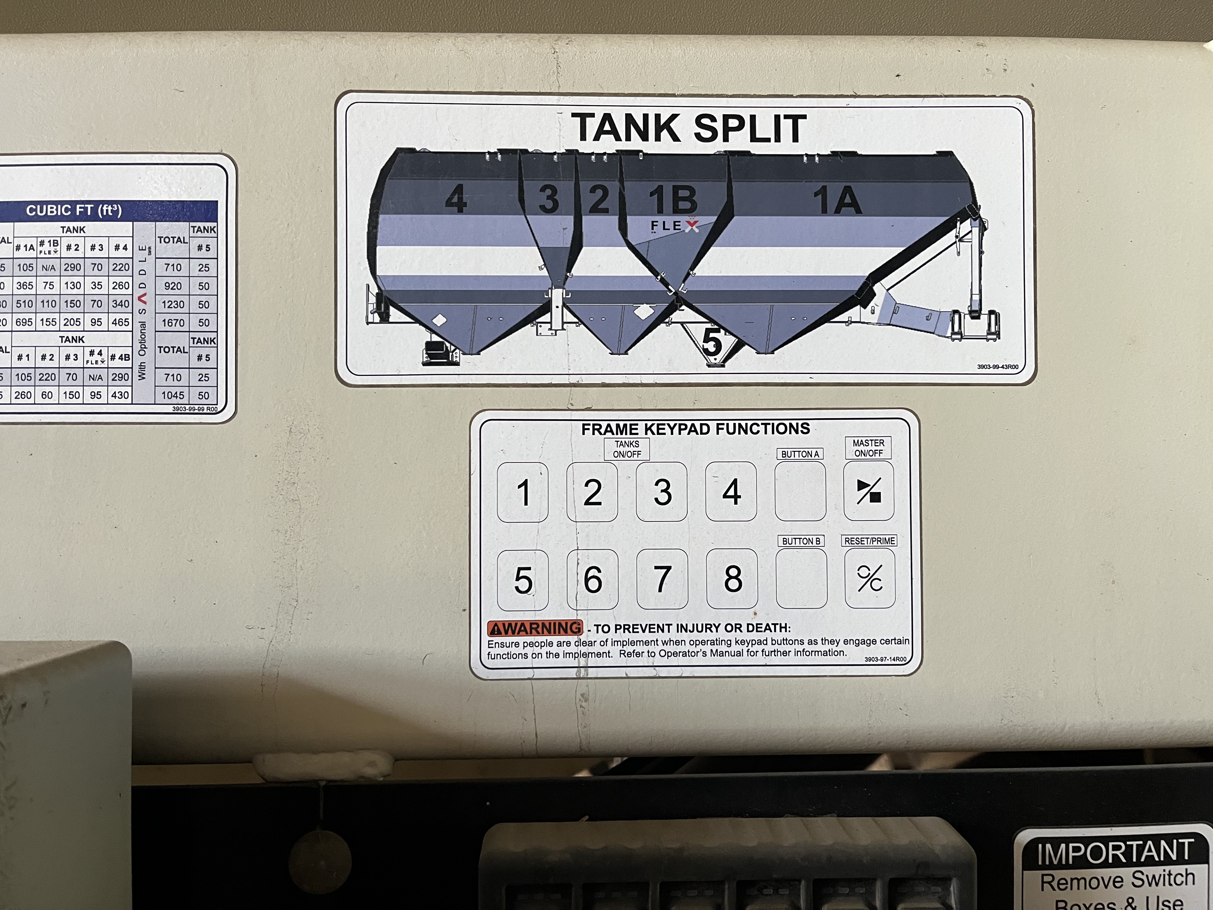 2017 Bourgault 7950 Air Tank/Cart