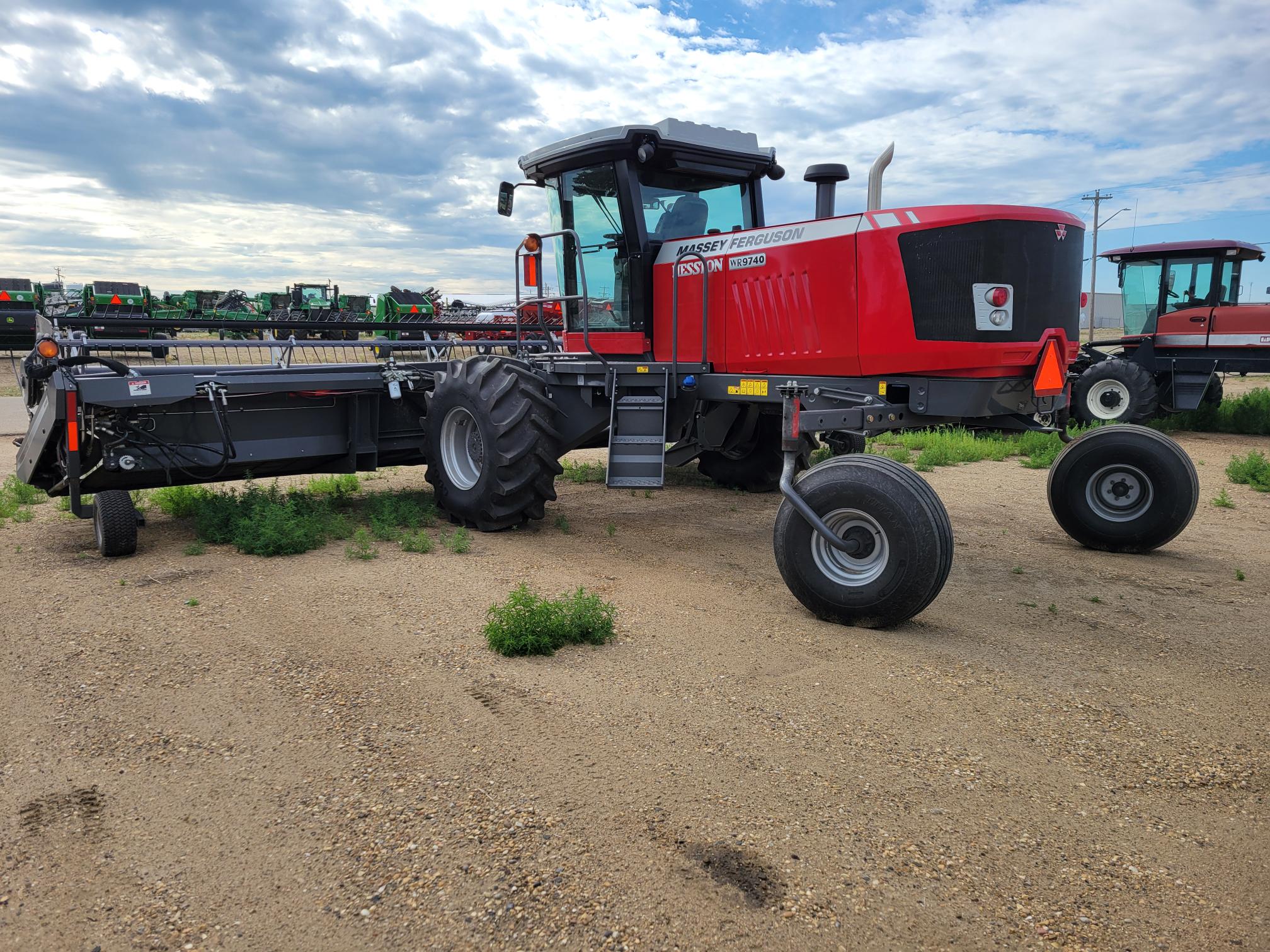 2014 Massey Ferguson WR9740 Swather