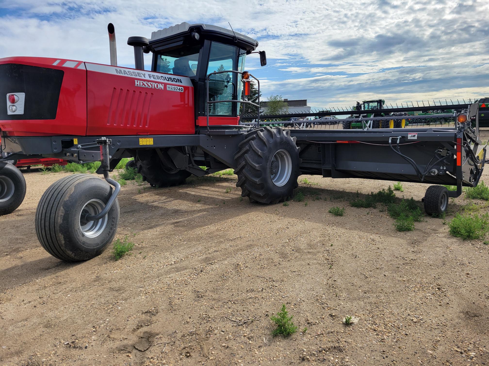 2014 Massey Ferguson WR9740 Swather