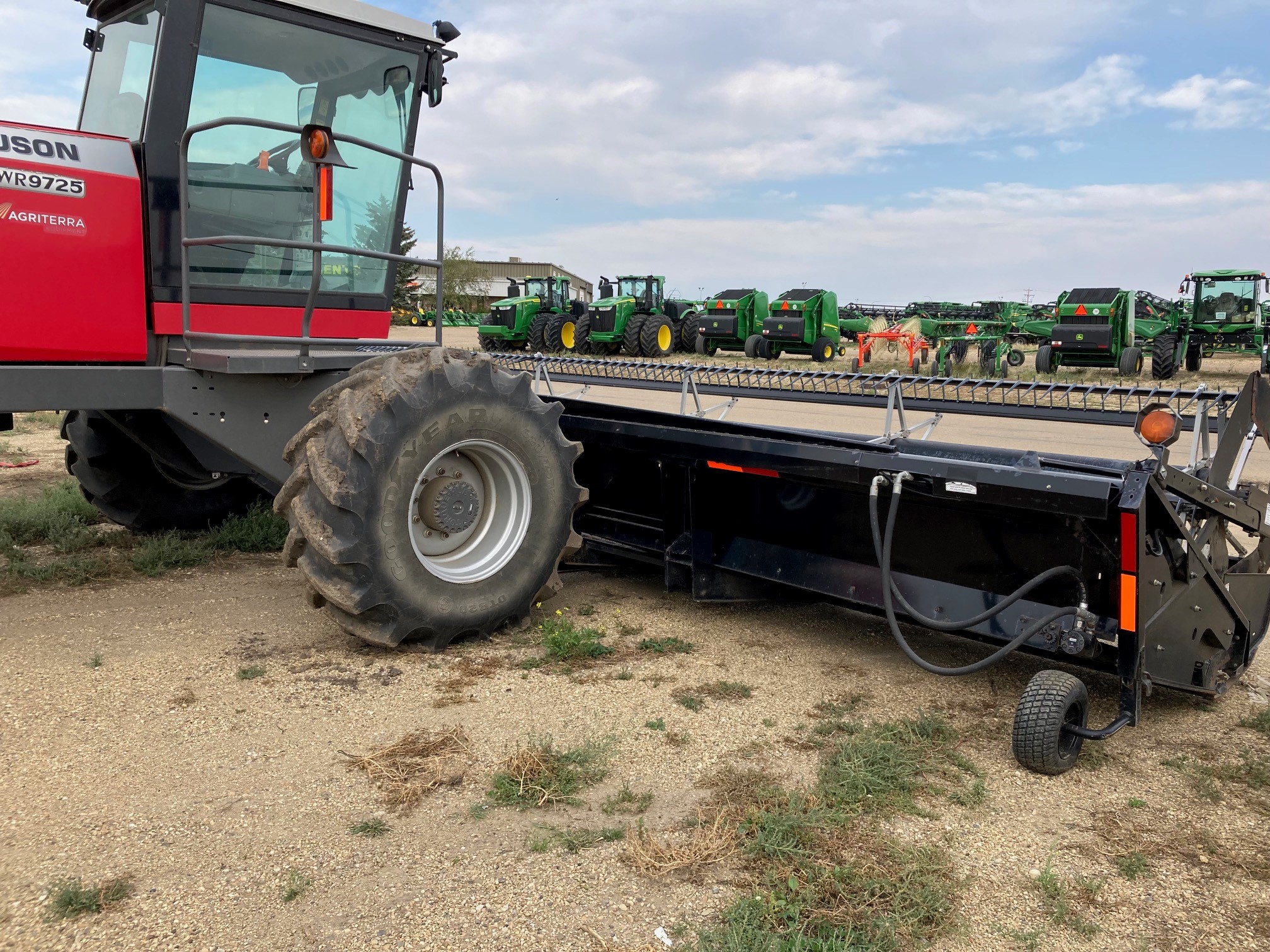 2012 Massey Ferguson WR9725 Swather