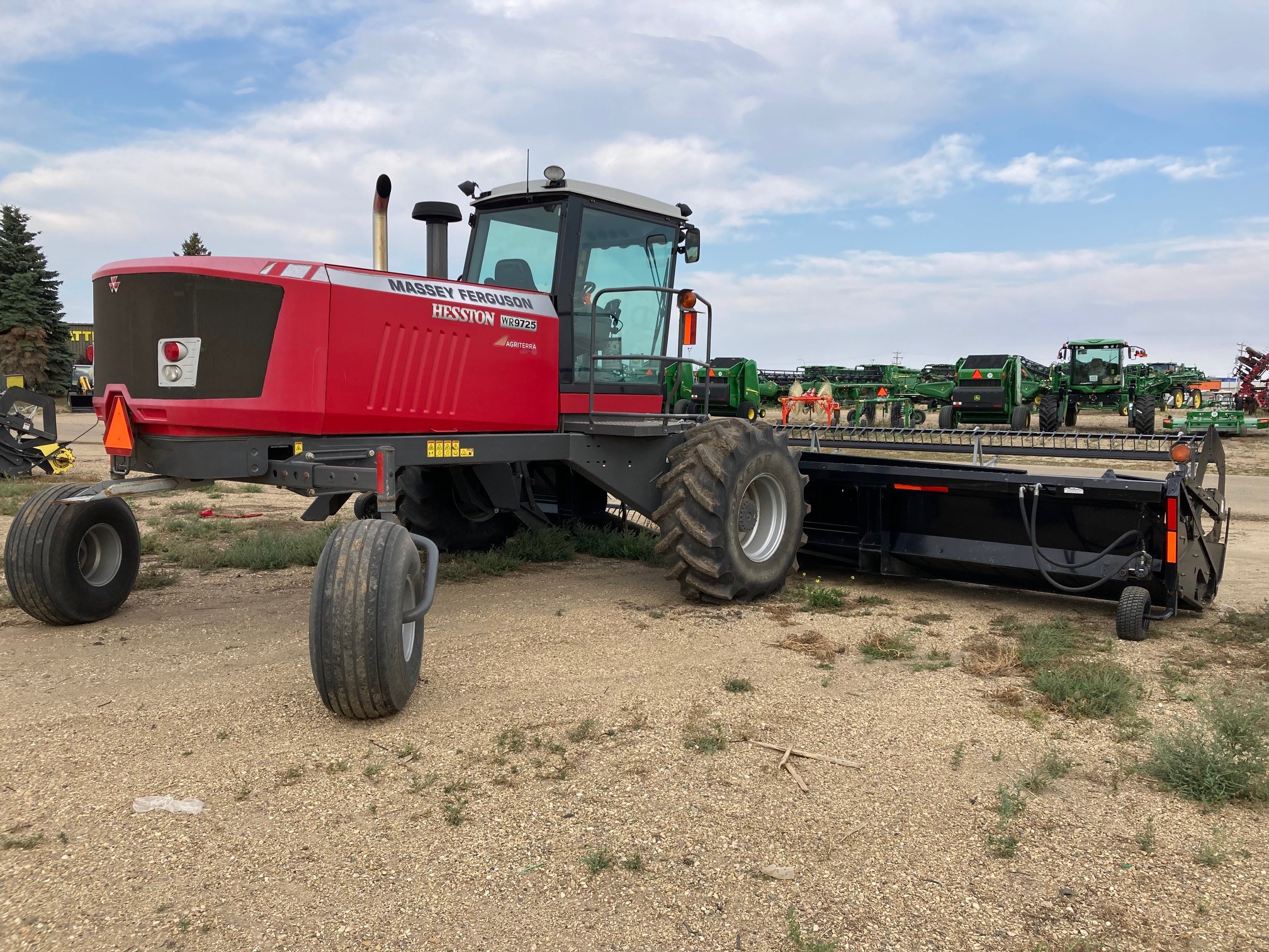 2012 Massey Ferguson WR9725 Swather