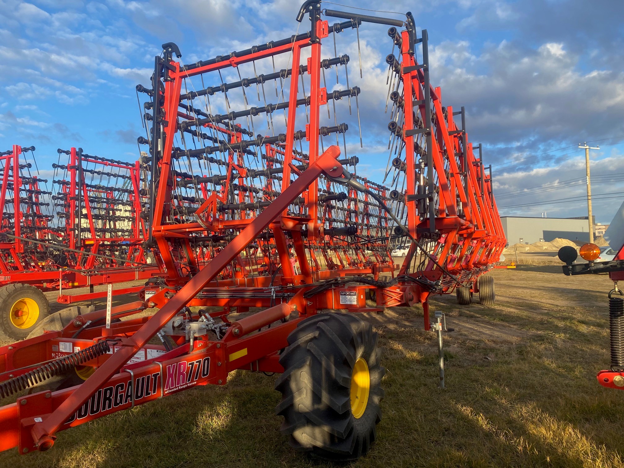 2018 Bourgault XR770-90 Harrow Heavy