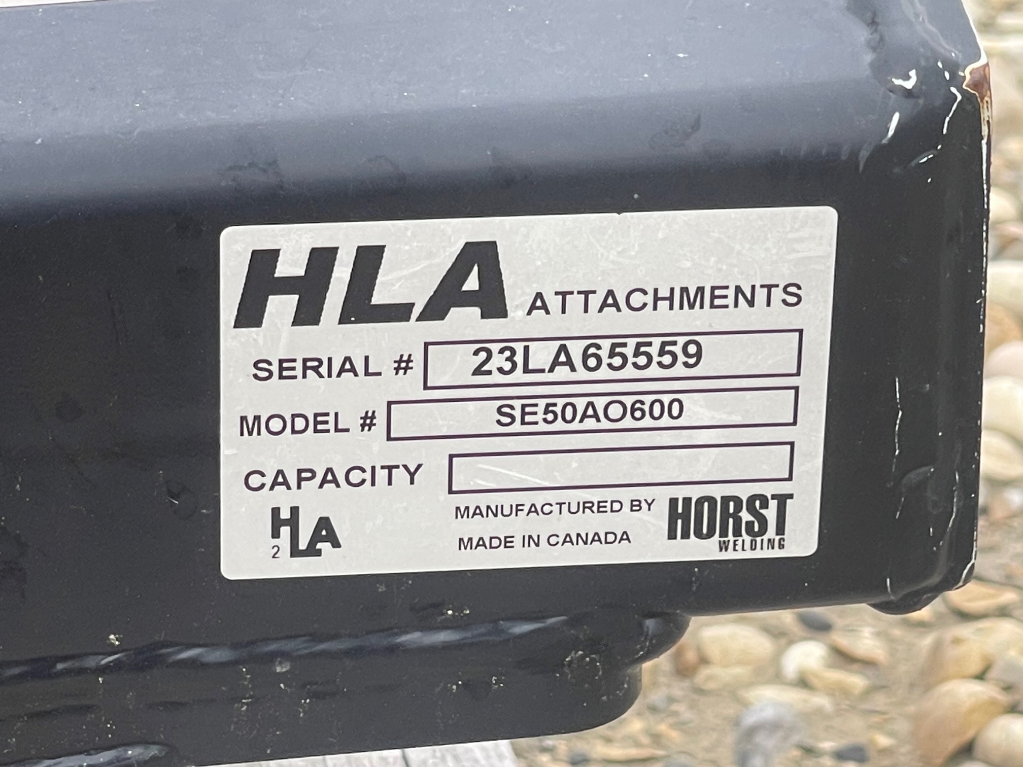 2023 HLA SE50AO600 Bale Spear