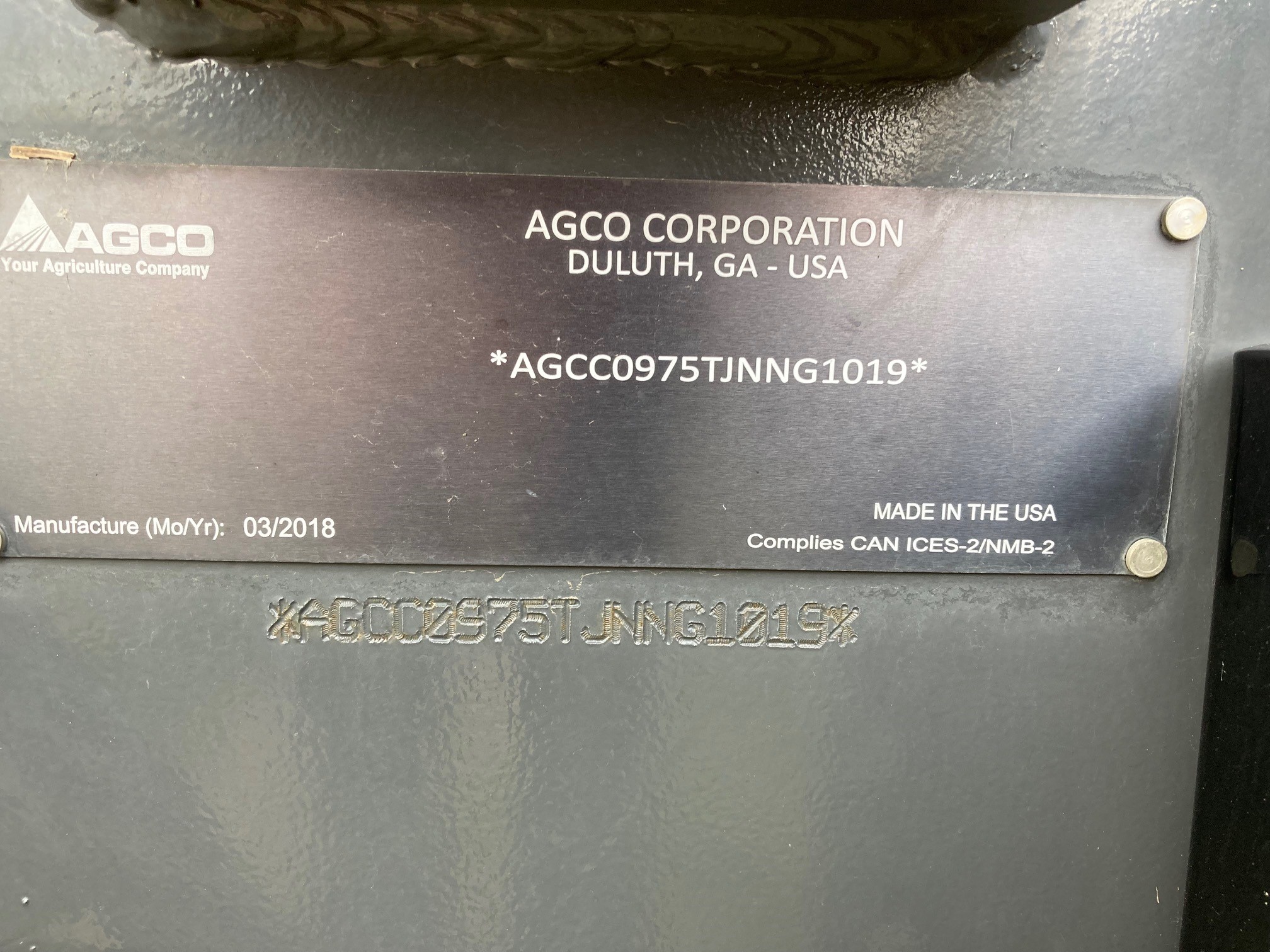 2018 Challenger MT975E Tractor