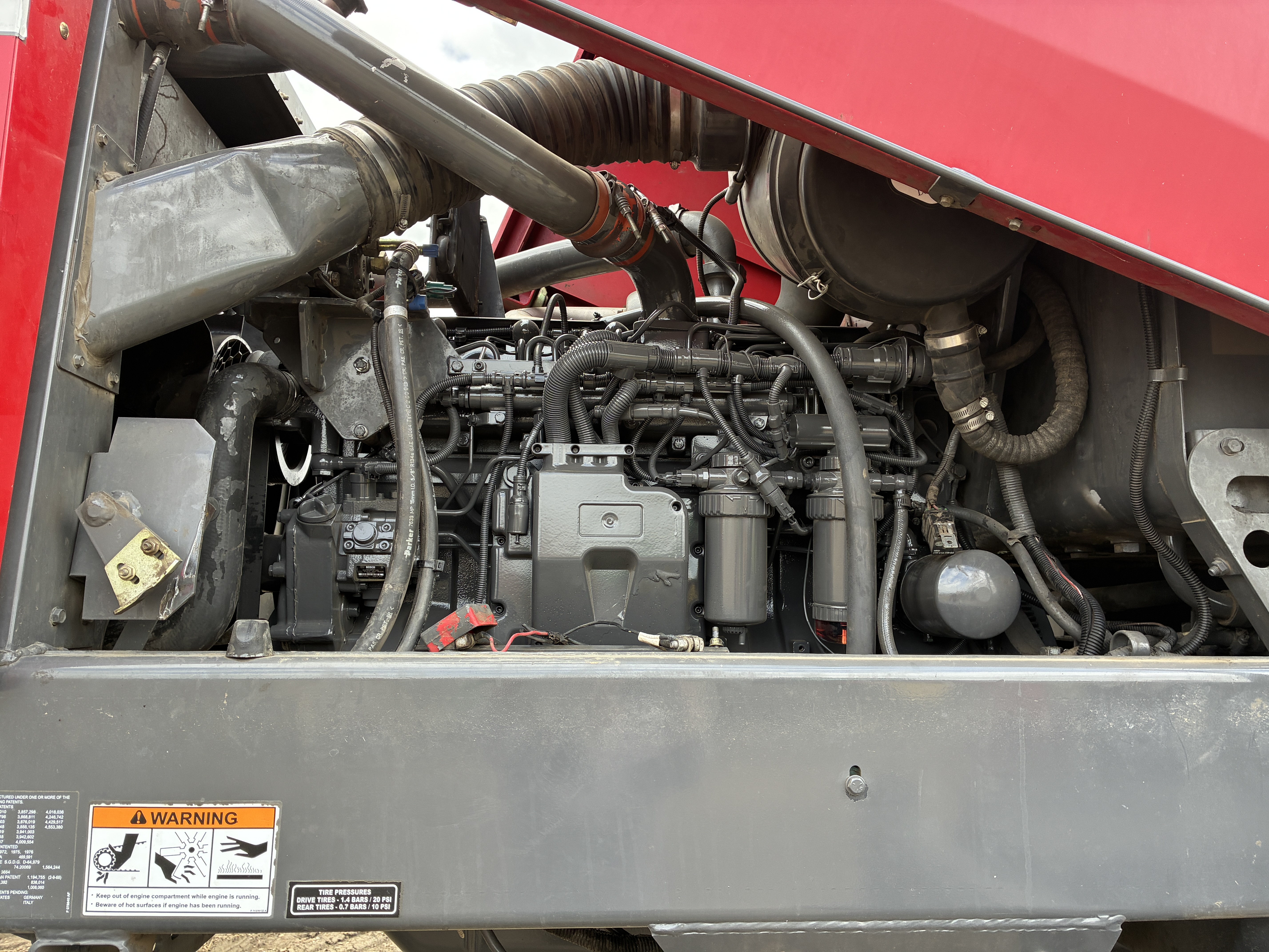 2011 Massey Ferguson 9635 Swather