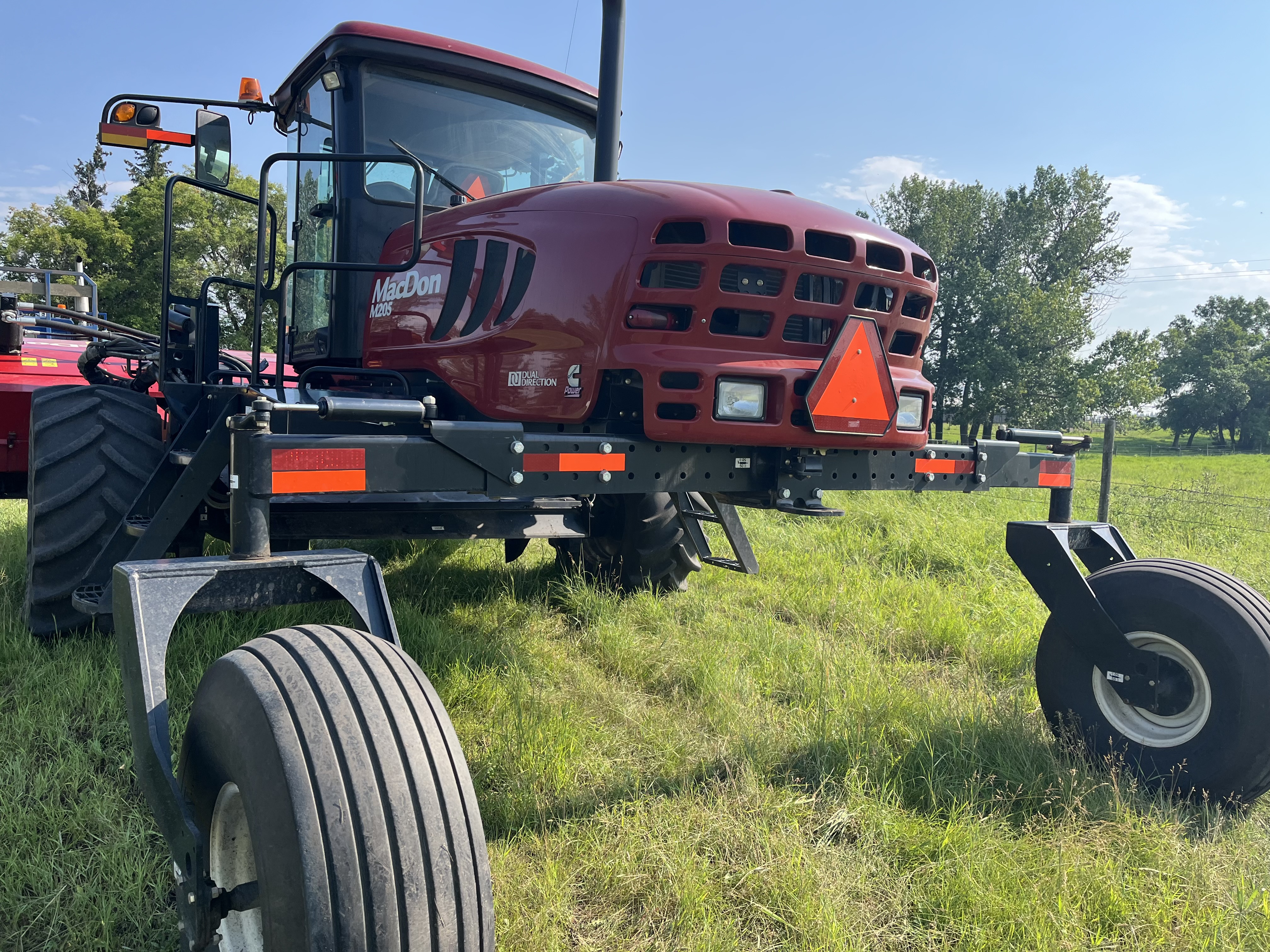 2015 MacDon M205 Swather
