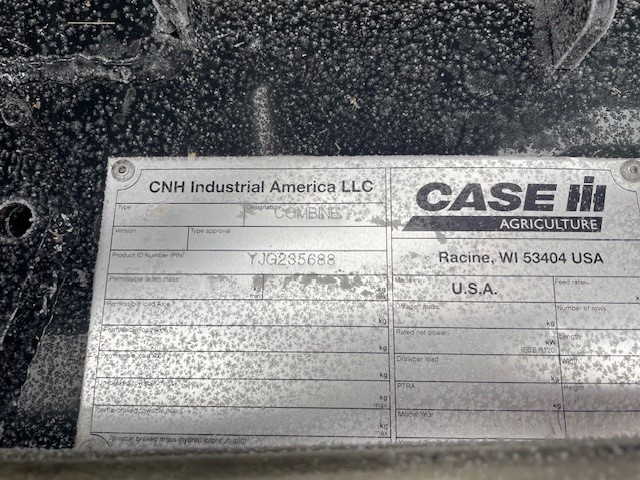 2018 Case 9240 Combine