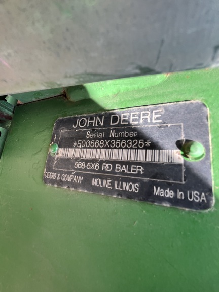 2009 John Deere 568 Baler/Round