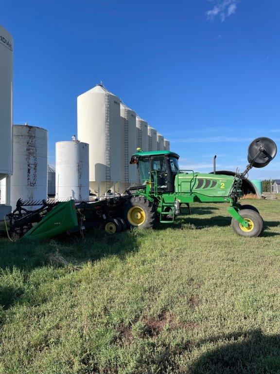 2014 John Deere W150 Windrower