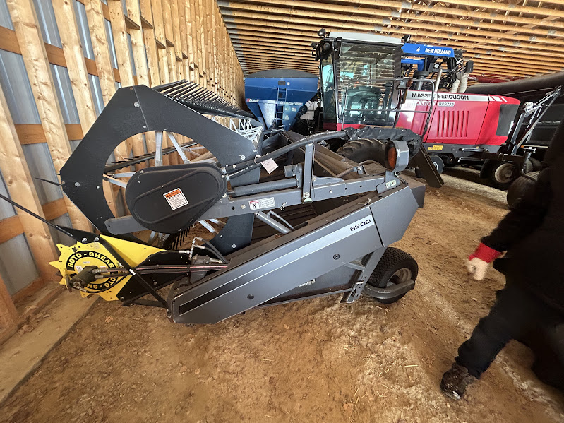 2014 Massey Ferguson WR9735 Windrower